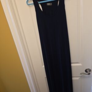 Elegant Navy Maxi Dress